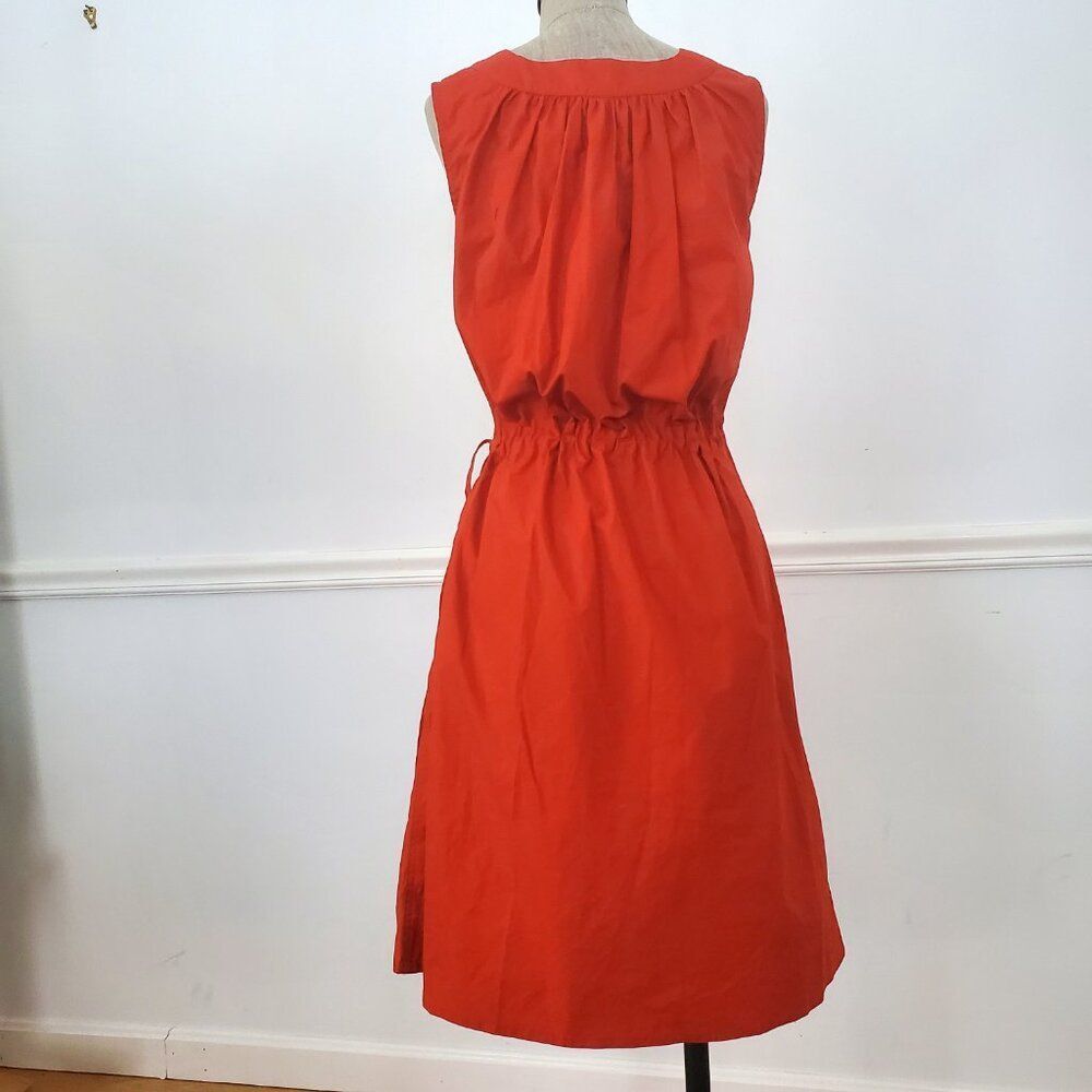 LUCYWILD Garmentory RED Shift DRESS Japanese Cotton  Size XS~ NWOT! ~ RET:$515 - Picture 4 of 15